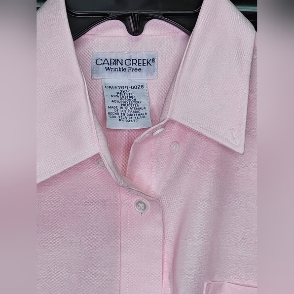 Cabin Creek Button Down Shirt Ladies Sz 12P - Picture 3 of 10